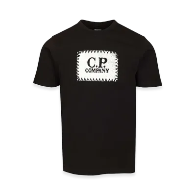 C.P. Company Logo Label T-Shirt "Black"