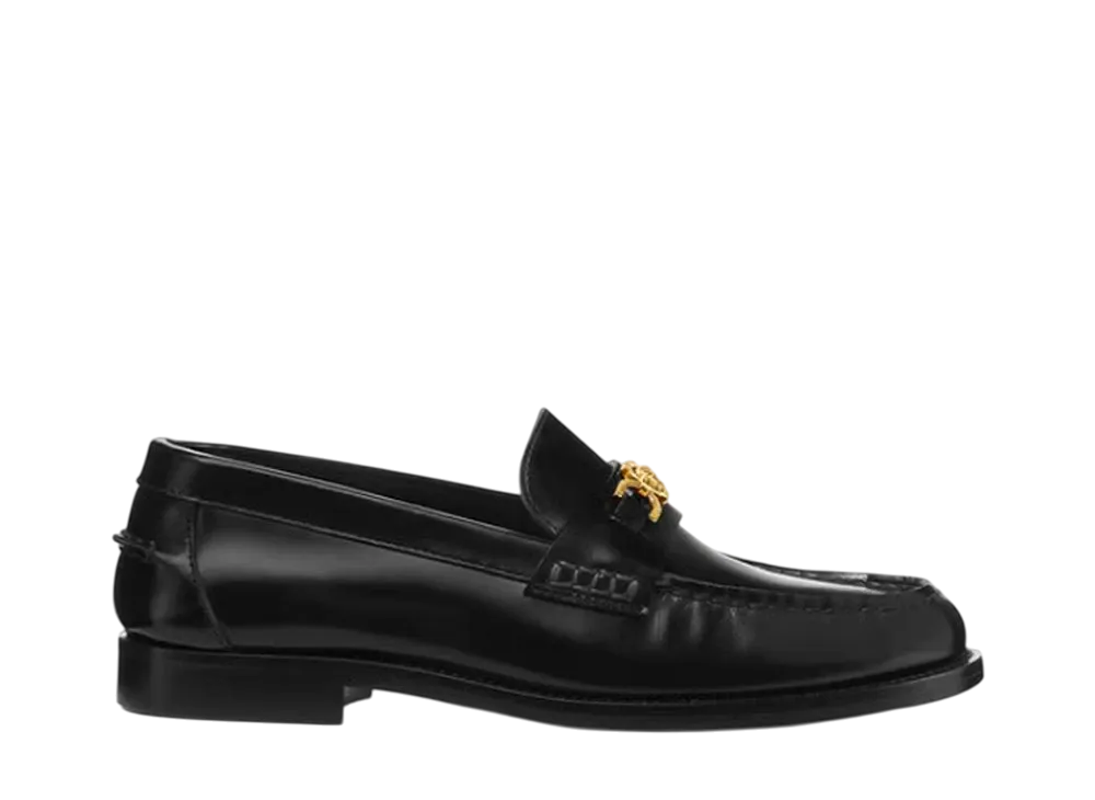 Versace Women's Medusa '95 Loafers "Black/Gold"