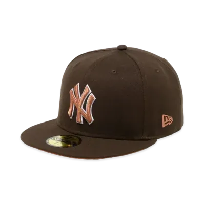 NEW ERA St. Valentine's Day Brown Undervisor New York Yankees 59FIFTY "Walnut"