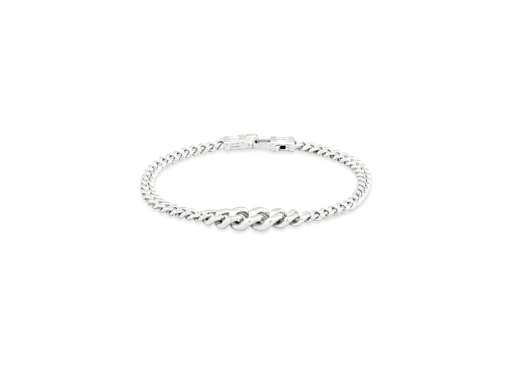 トムウッド ディーン ブレスレット "シルバー" 101251