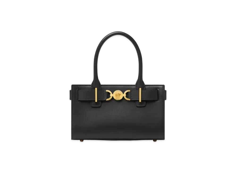 Versace Medusa '95 Small Tote Bag "Black/Gold"