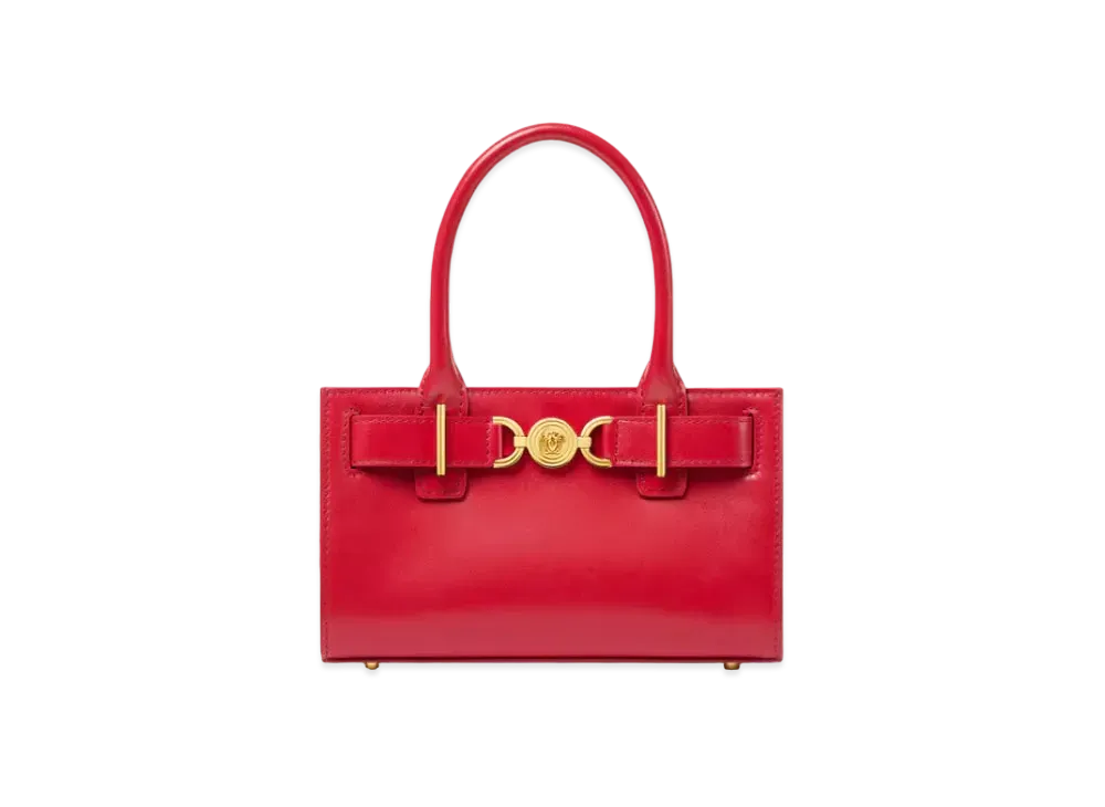 Versace Medusa '95 Small Tote Bag "Red"