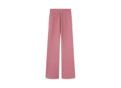 Versace Wool-Blend Flared Towel Pants "Pink"