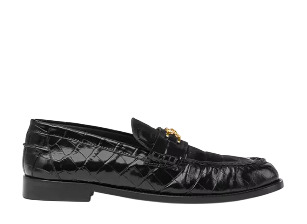 【VERSACE】メドゥーサ サイドファスナー メンズシューズ VERSACE】メドゥーサ サイドファスナー メンズシューズ VERSACE