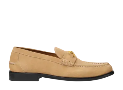 Versace Medusa '95 Suede Loafers "Beige"