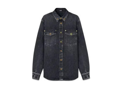 Versace Denim Overshirt "Black"