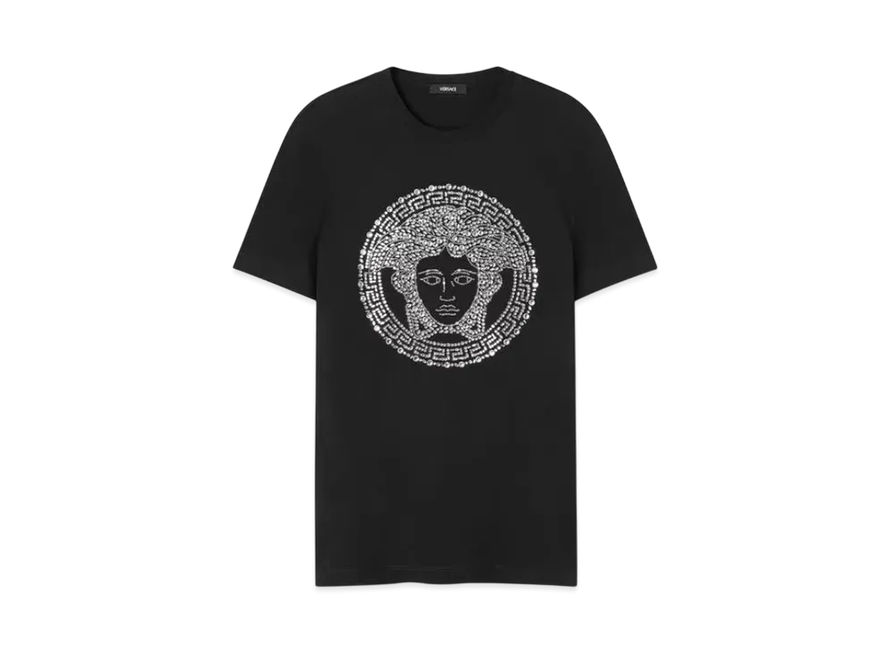 Versace Crystal Medusa T-Shirt "Black"