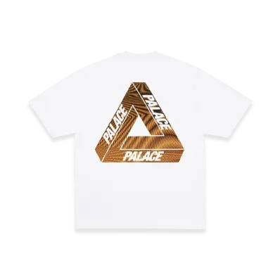 PALACE Tri-Vex T-Shirt "White Orange" P28TS221