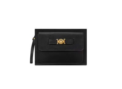 Versace Medusa Biggie Pouch "Black/Gold"