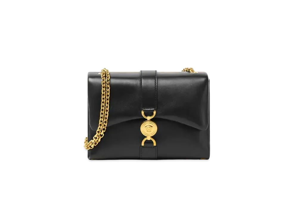 Versace Kleio Shoulder Bag "Black/Gold"