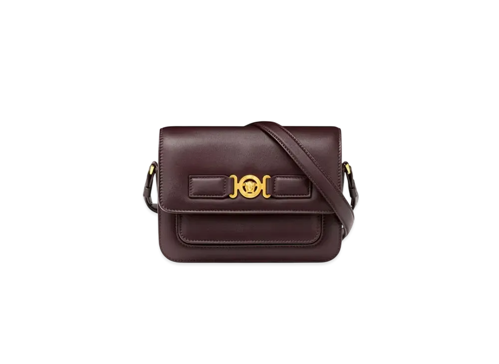 Versace Medusa Biggie Messenger Bag "Brown/Gold"