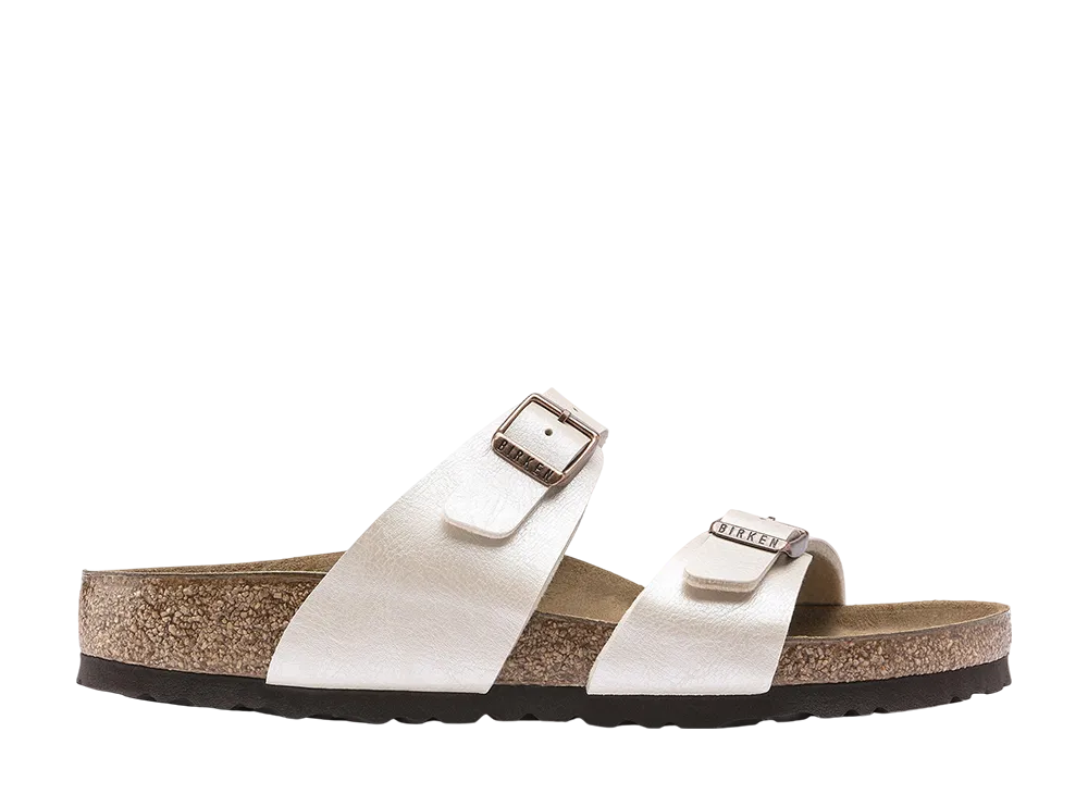 BIRKENSTOCK Women's Sydney "Graceful Pearl White"