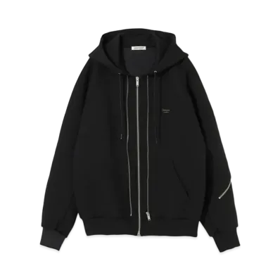UNDERCOVER Double Zip Up Hoodie "Black"