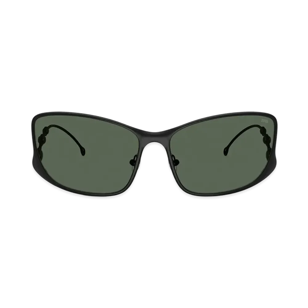 Diesel 0Dl1013 Rectangle Sunglasses "Dark Green"