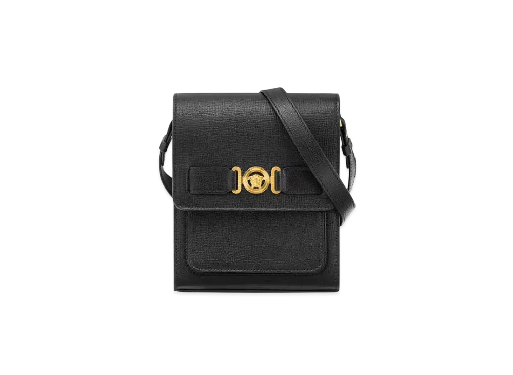 Versace Cross Body Bag Medusa Biggie "Black/Gold"