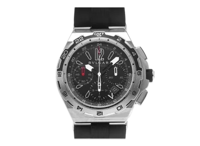 BVLGARI Diagono X-PRO "Black/Stainless Steel/Rubber"