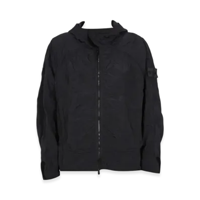 Stone Island Shadow Project 40426 Nylon Metal In Econyl Regenerated Nylon with Waffle Print Effect TC Short Parka - 23SS "Black"