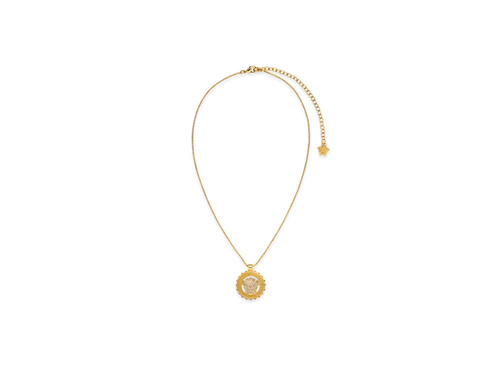 Versace Crystal Medusa '95 Necklace "Gold"
