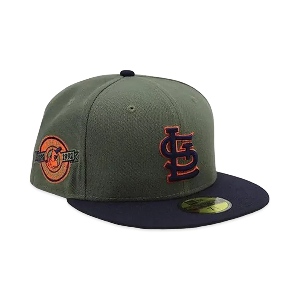 NEW ERA x THE CAP Mods Anthem Pack 59FIFTY STLCARCO "Olive/Navy"
