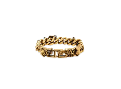 Versace Barocco Leaf Chain Bracelet "Gold"