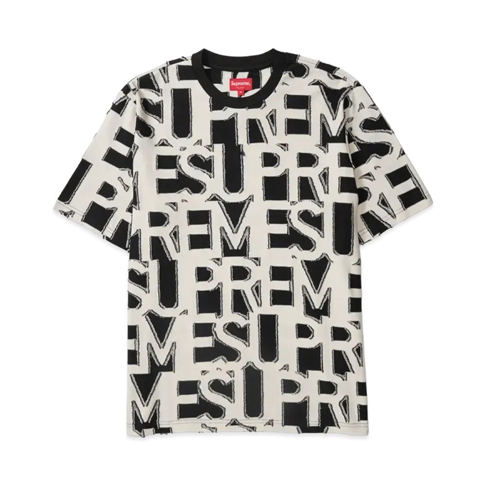 Supreme Spellout S/S Top "Black"