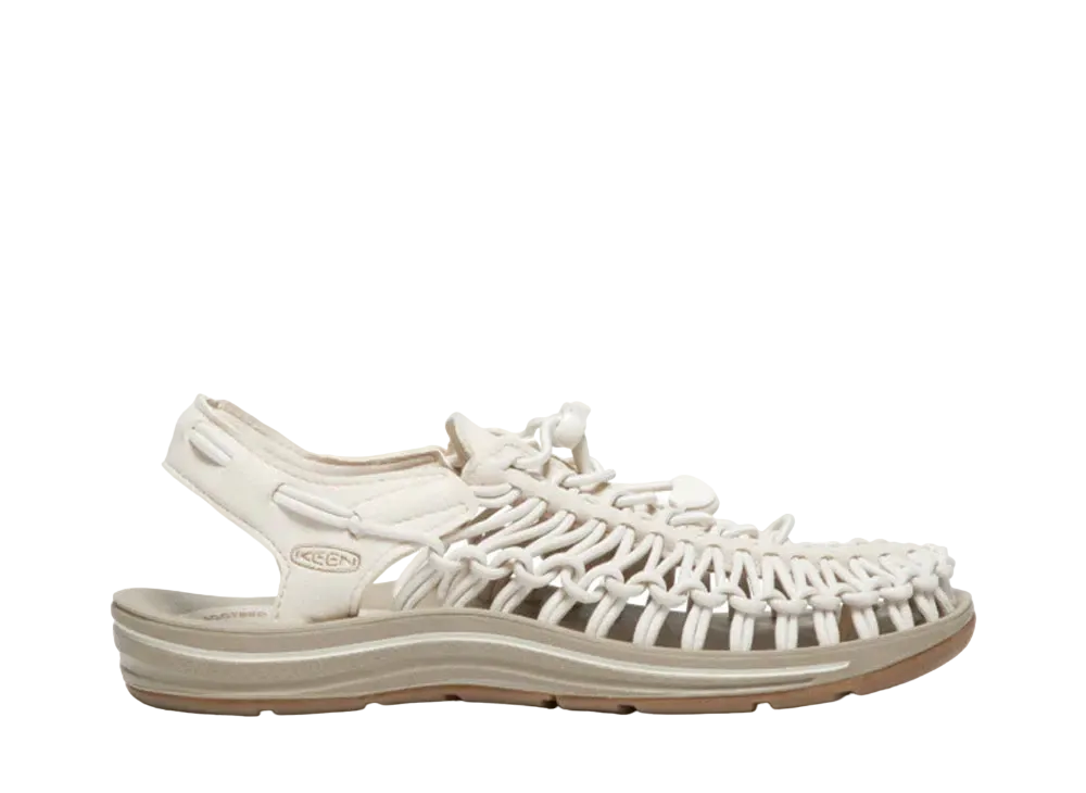 KEEN Women's Uneek "White Cap/Cornstalk"