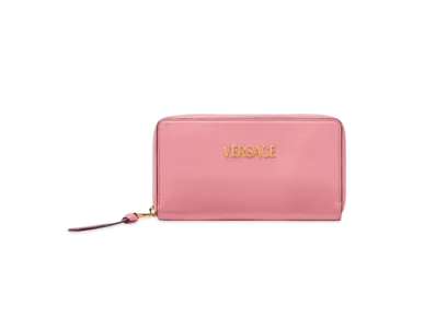 Versace Tag Long Wallet "Pink"