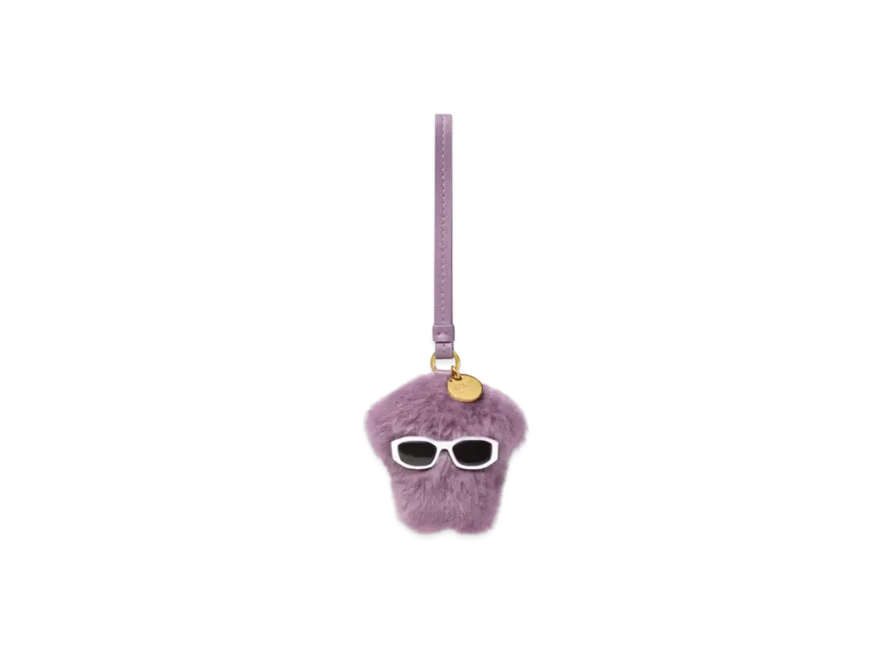 ヴェルサーチェ メドゥーサ ふわふわ キーチェーン チャーム