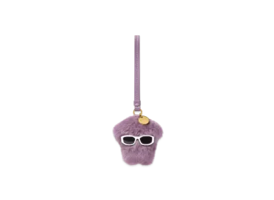 Versace Medusa Fluffy Charm "Purple"