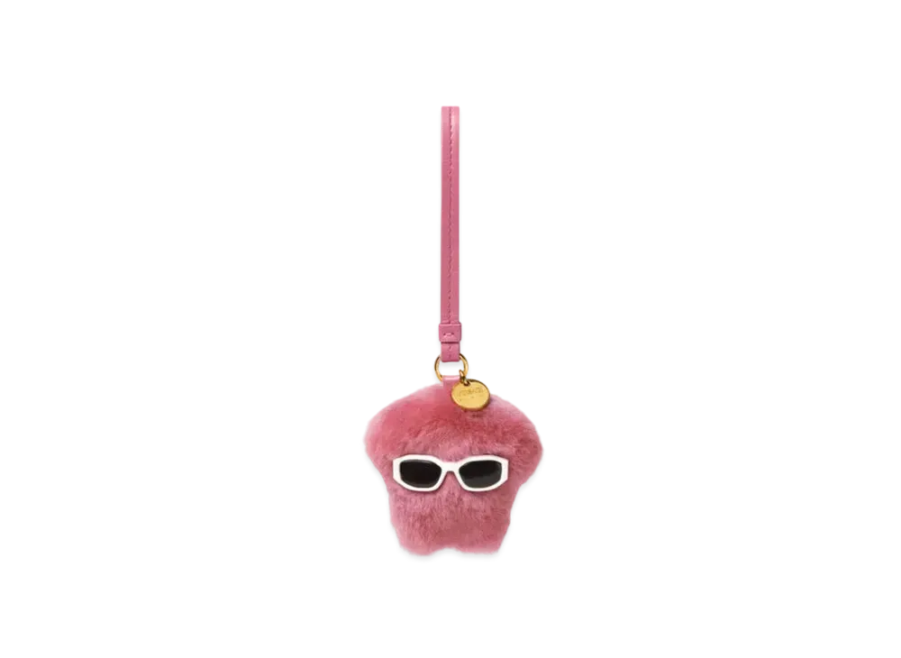 Versace Medusa Fluffy Charm "Pink"