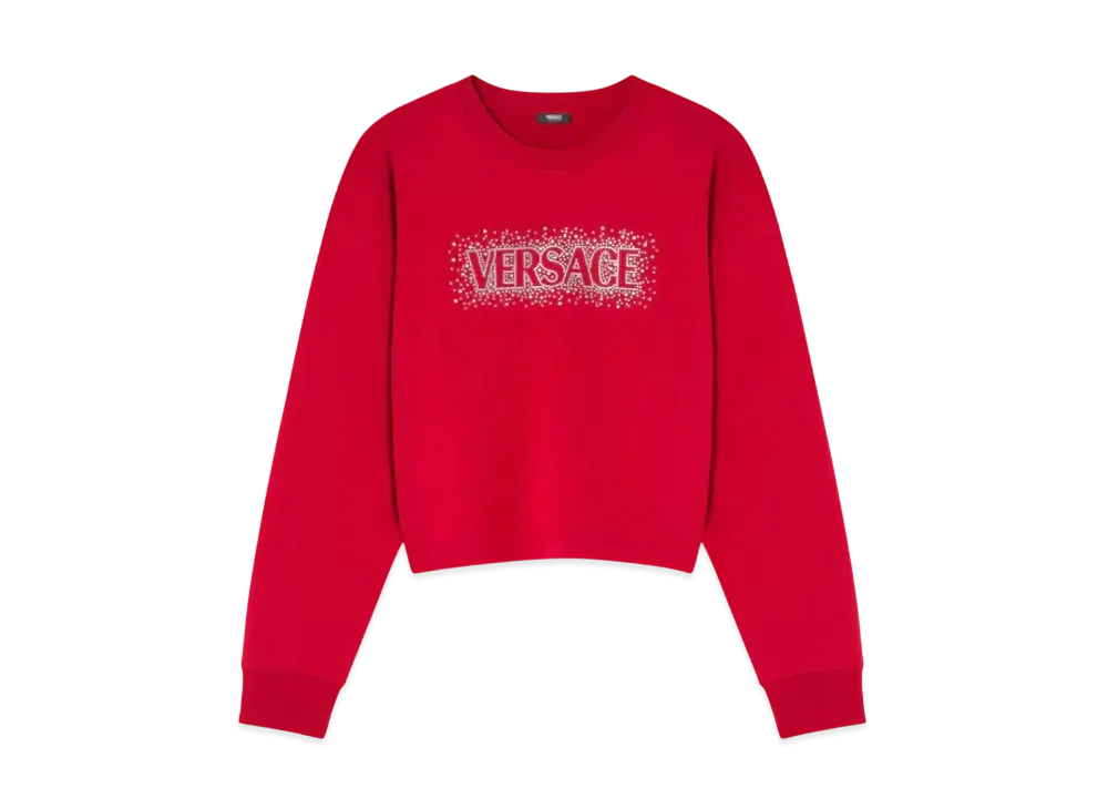 Versace Cielo Stellato Sweatshirt "Red"