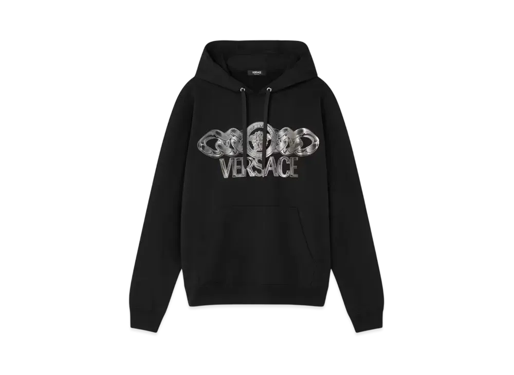 Versace Medusa On Chain Hoodie "Black/Print"