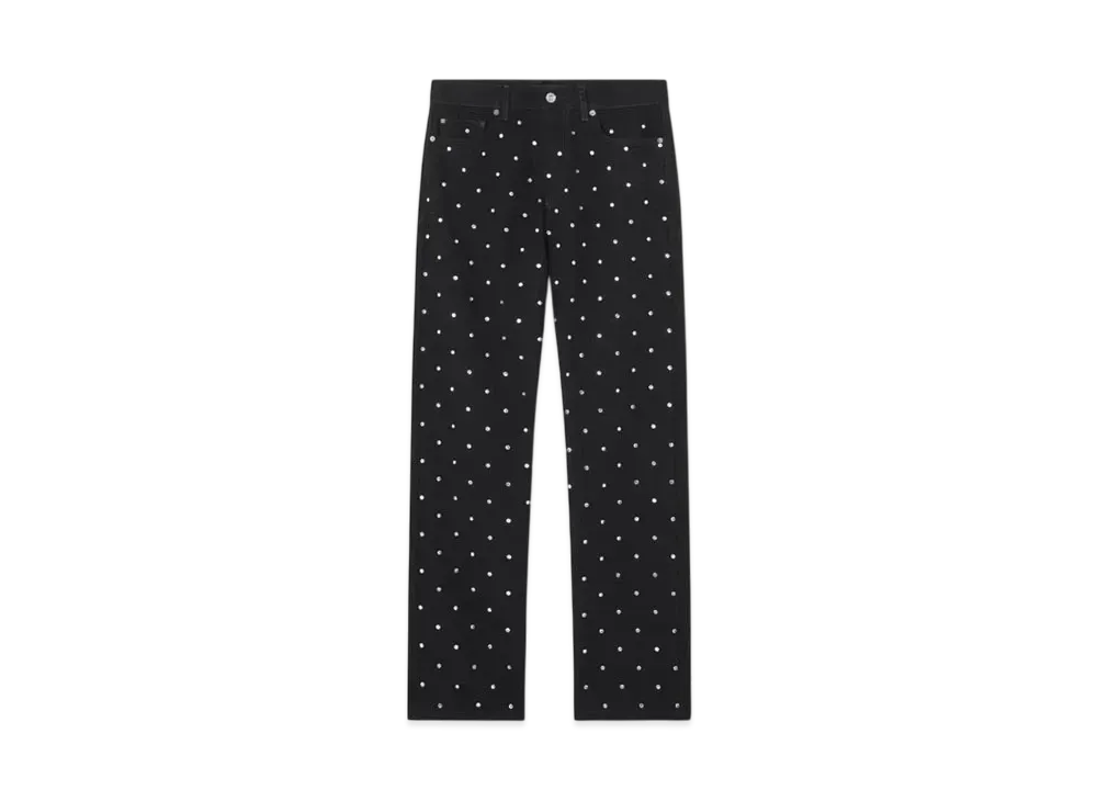 Versace Cielo Stellato Regular-Fit Jeans "Black"