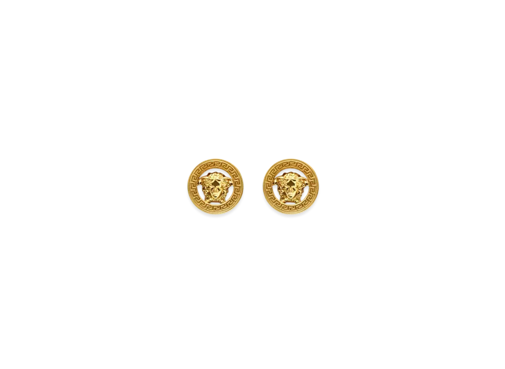 Versace Medusa '95 Stud Earrings "Bright Gold"