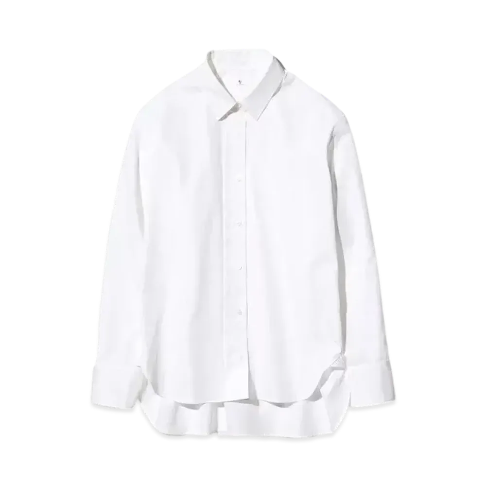 Uniqlo x Jil Sander Supima Cotton Oversize Shirt "White"