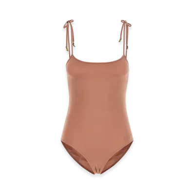 Chloe Women's Stretch Nylon Swimsuit "Antiqued Pink"