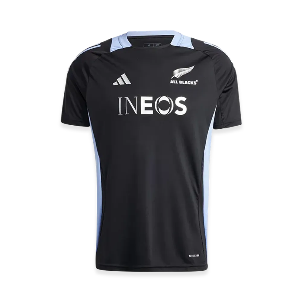 adidas All Blacks Rugby Aeroready Short-Sleeve T-Shirt "All Black"