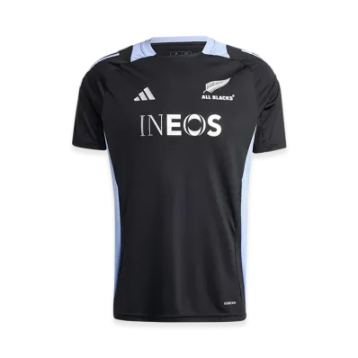 adidas All Blacks Rugby Aeroready Short-Sleeve T-Shirt "All Black"