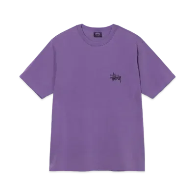 Stussy SKULL WINGS PIGMENT DYED TEE "Purple"