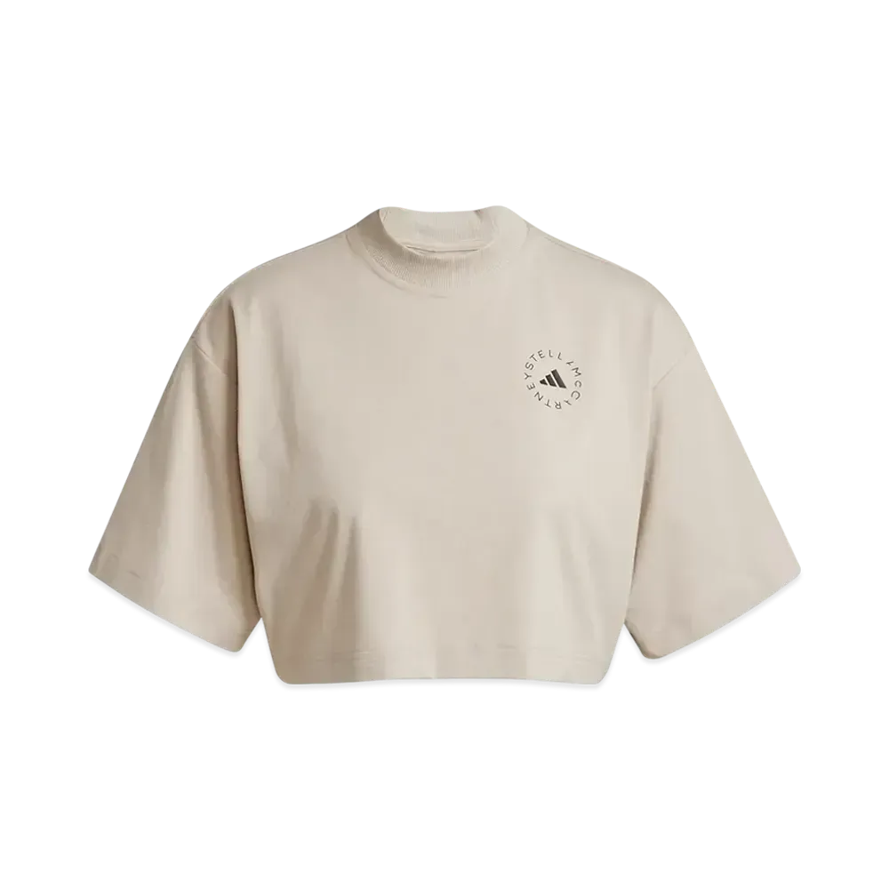 adidas by Stella McCartney Crop T-shirt "Desert Sand Smc"