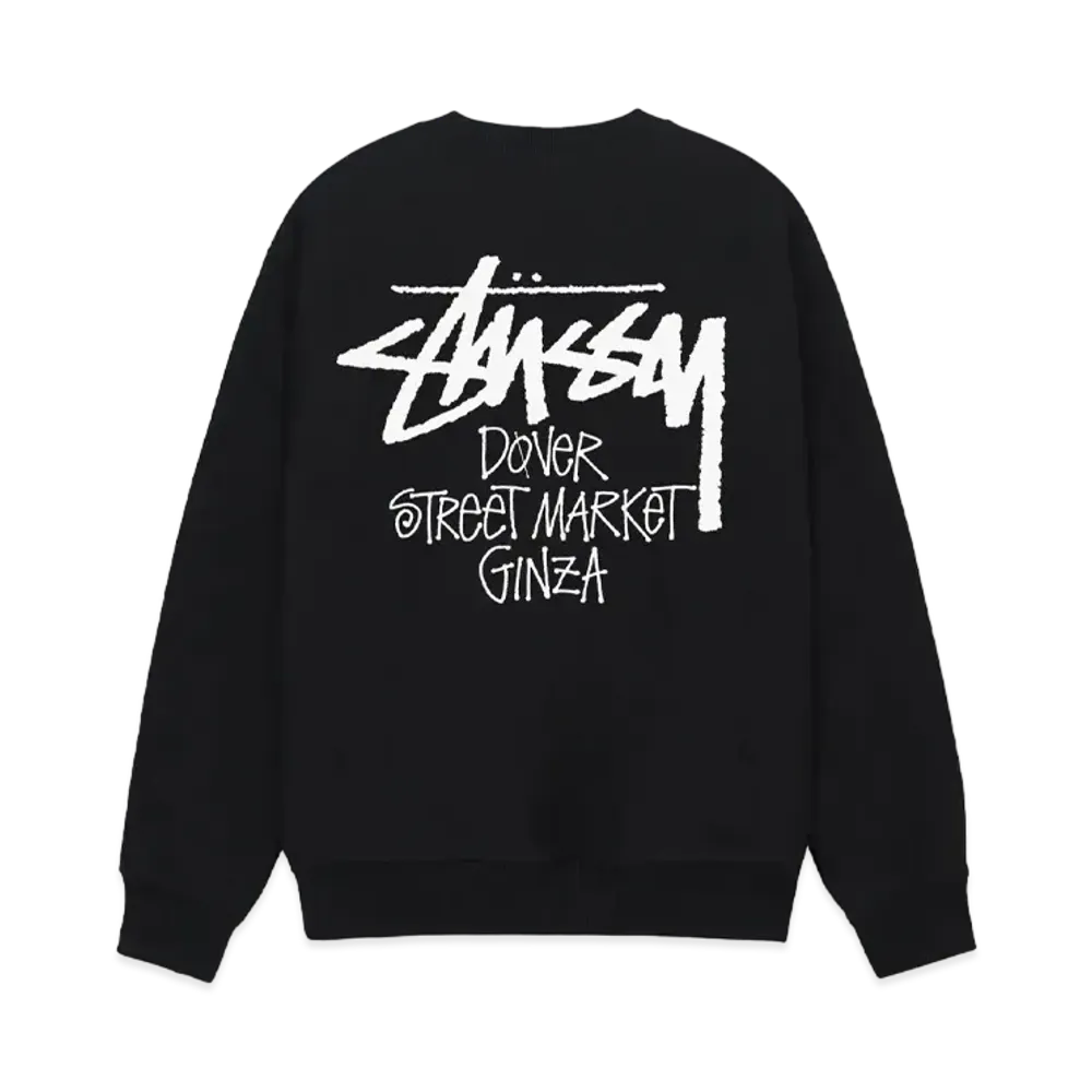 Stussy Stock Dsm Ginza Crew "Black"