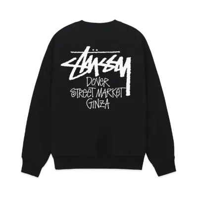 Stussy Stock Dsm Ginza Crew "Black"