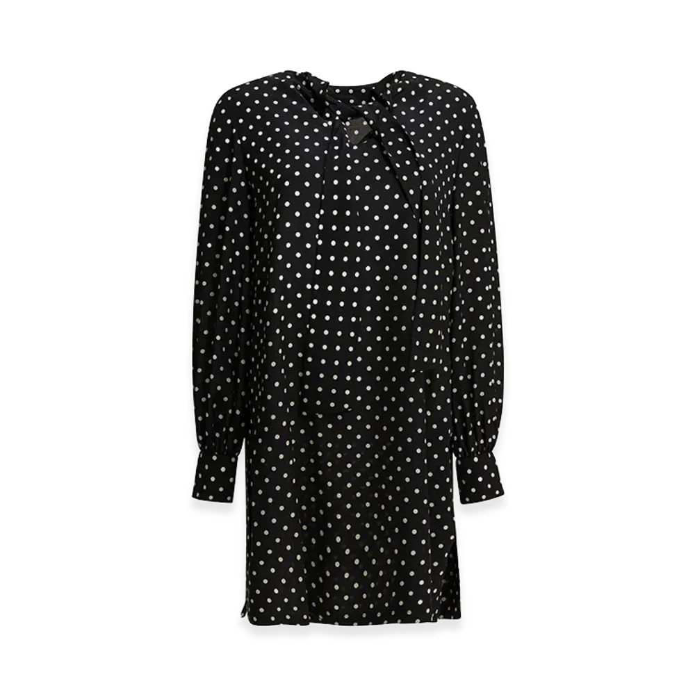 Valentino Women's Short Flared Dress "Black"