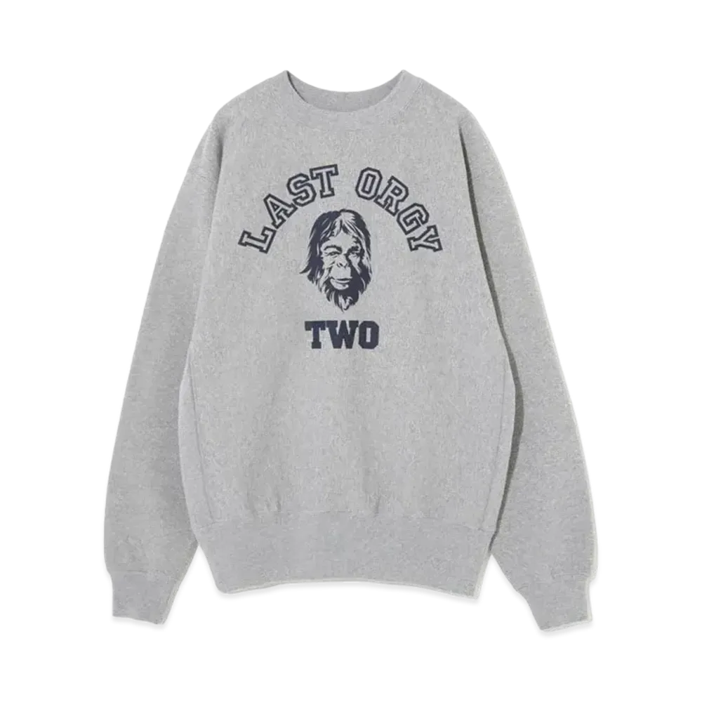 HUMAN MADE x UNDER COVER LAST ORGY 2 SWEATSHIRT "Grey/Navy"