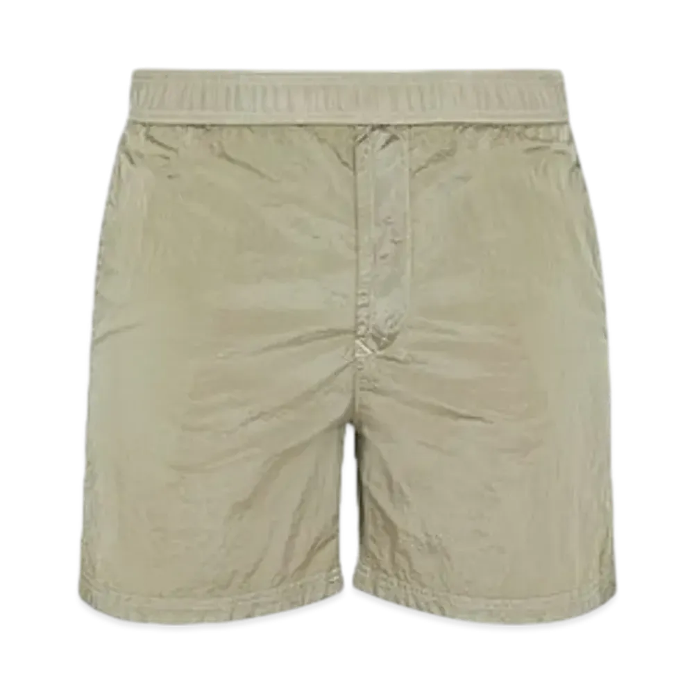 Stone Island B0842 Nylon Metal in Econyl Regenerated Nylon Institutional One Print Regular Fit Swimming Trunks - 24SS "Pistachio Green"