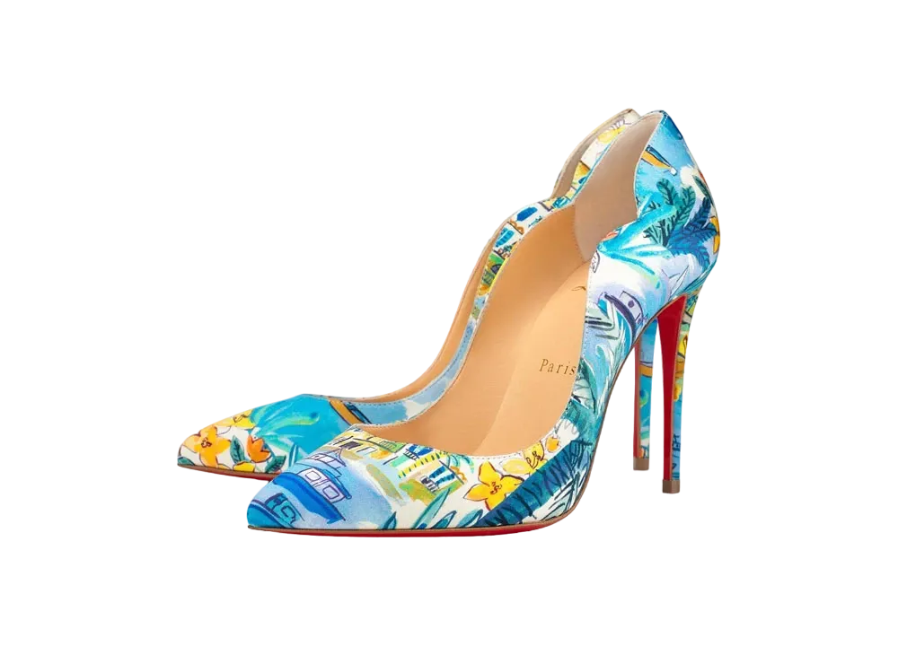 Christian Louboutin Hot Chick 100 mm "Multicolor"