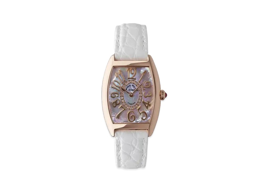 FRANCK MULLER Cintree Curvex Mother of Pearl