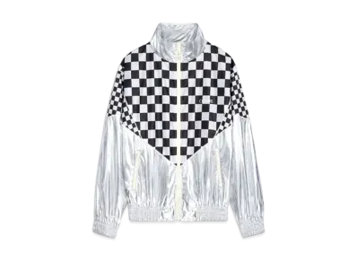 CELINE Loose Blouson Jacket / Nylon "Silver"