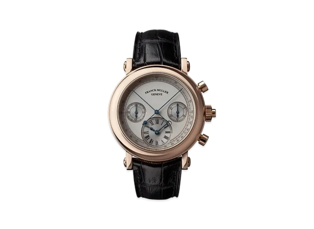 FRANCK MULLER Round Split Seconds Double Face Chronograph