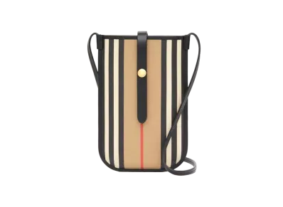 Burberry Icon Stripe An Phone Case With Strap "Archive Beige"